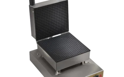 Piastra Singola per Coni e Cialde con dosatore a tramoggia